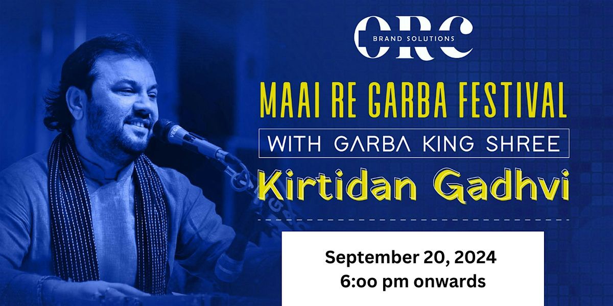 Kirtidan Gadhvi Garba