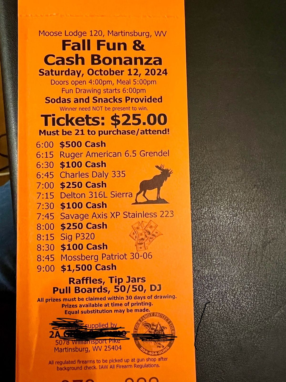 Fall Fun & Cash Bonanza