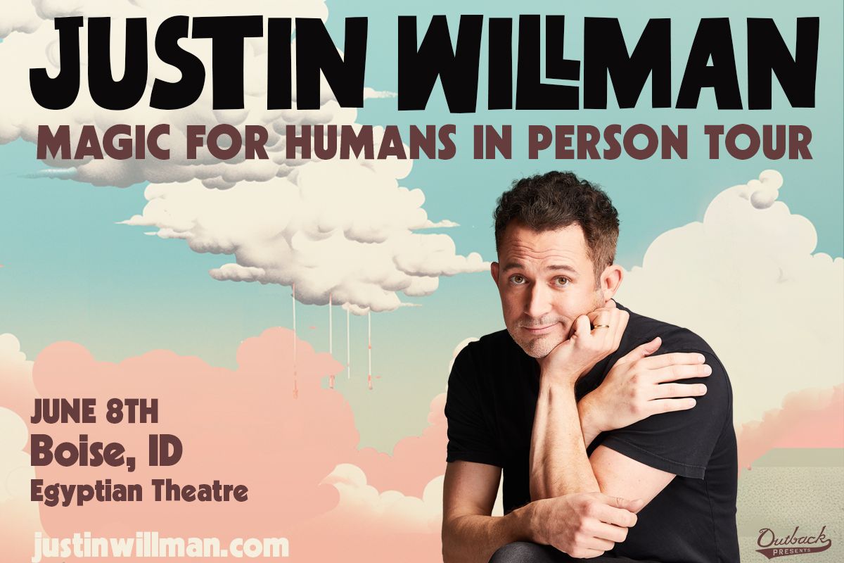 JUSTIN WILLMAN: MAGIC FOR HUMANS IN PERSON TOUR