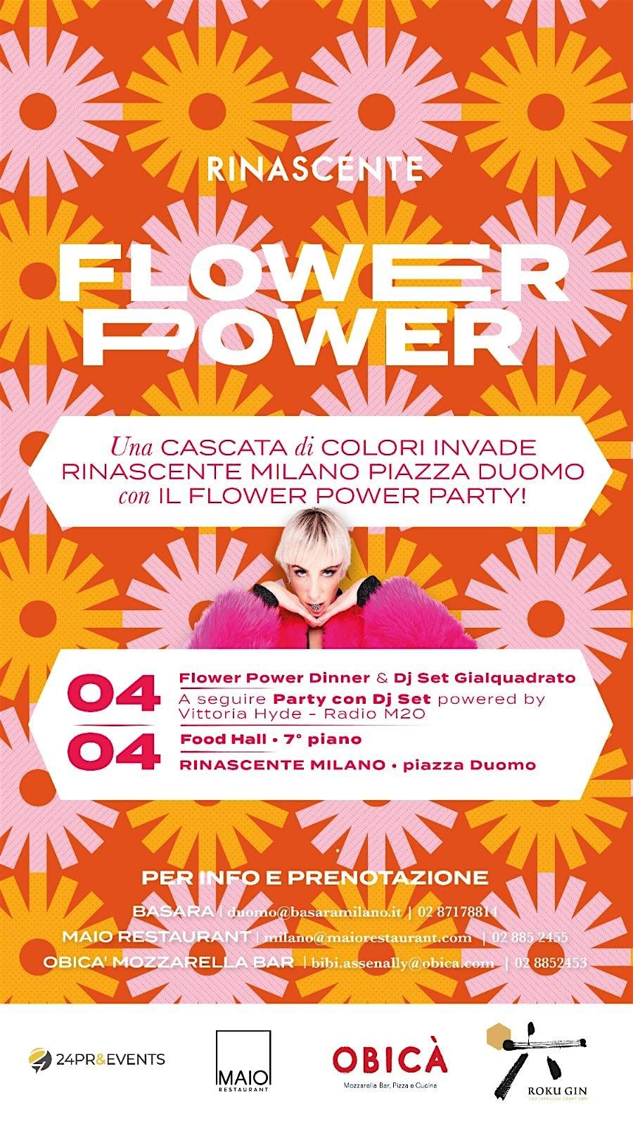 04.04 | FLOWER POWER @Terrazza Rinascente