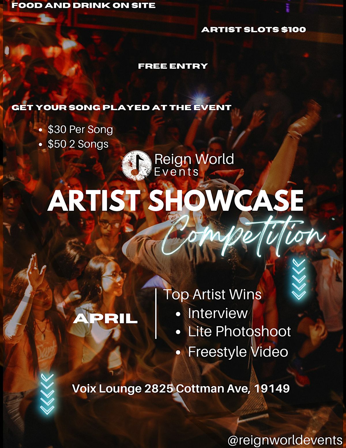 Artist Showcase Competition Hosted By Naeem Reign