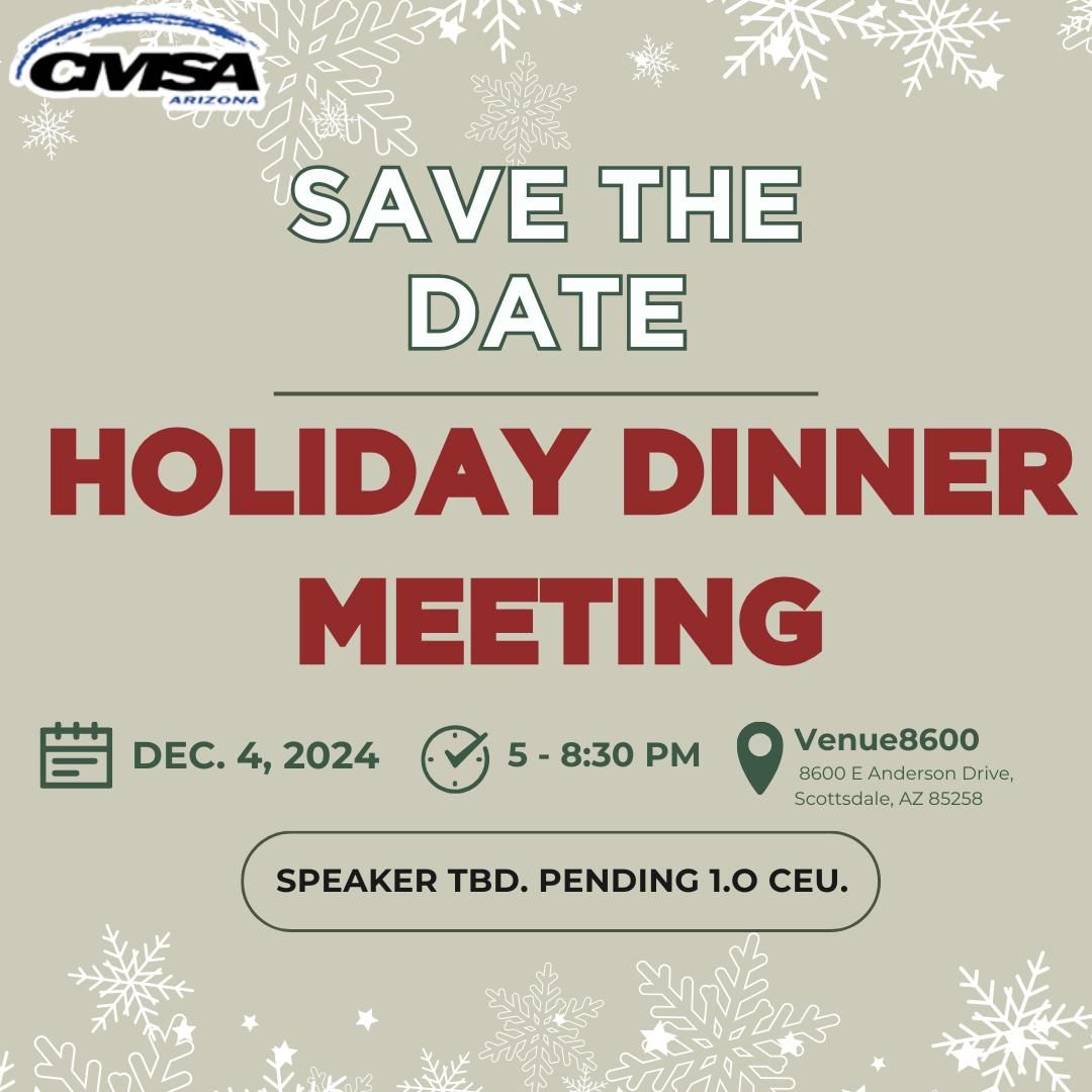 Holiday Dinner Meeting