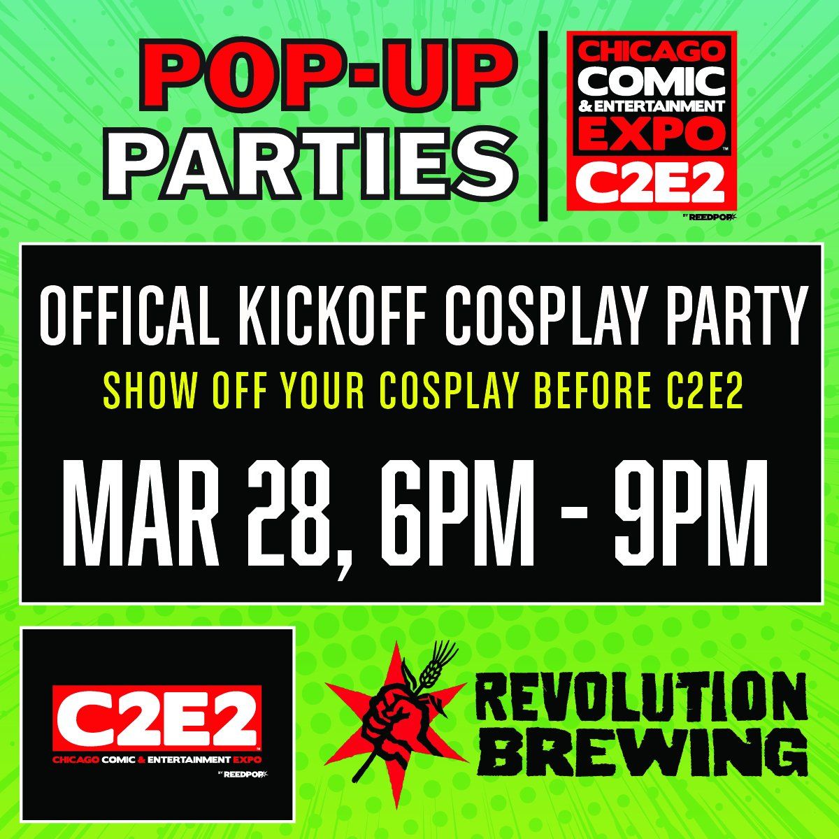 Official C2E2 Kickoff Cosplay 