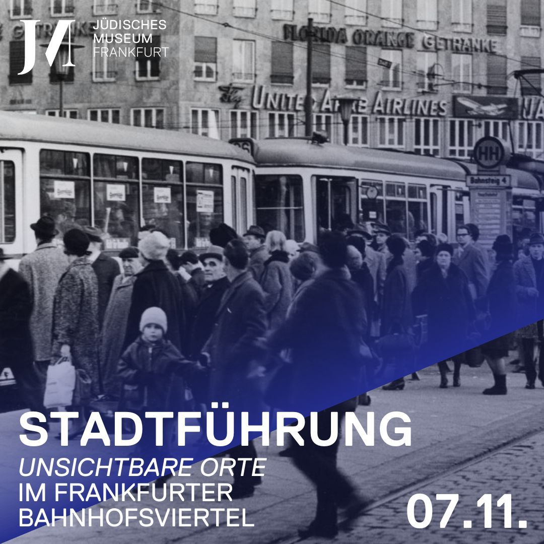 Stadtf\u00fchrung: \u201eUnsichtbare Orte\u201c im Frankfurter Bahnhofsviertel