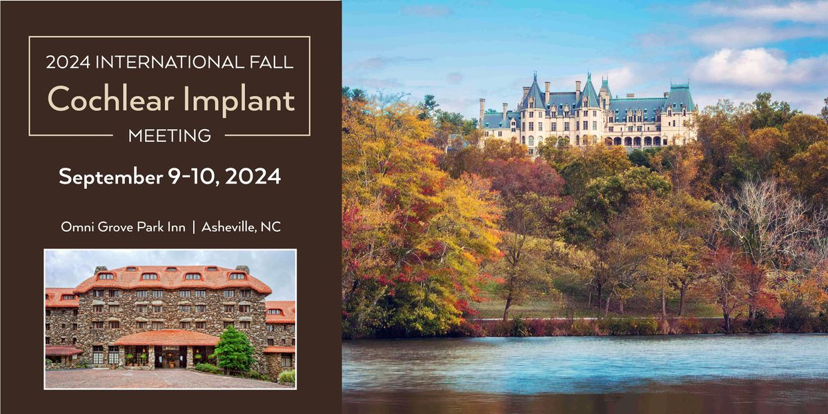 2024 Fall Cochlear Implant Meeting: Exhibitor Payment & Registration