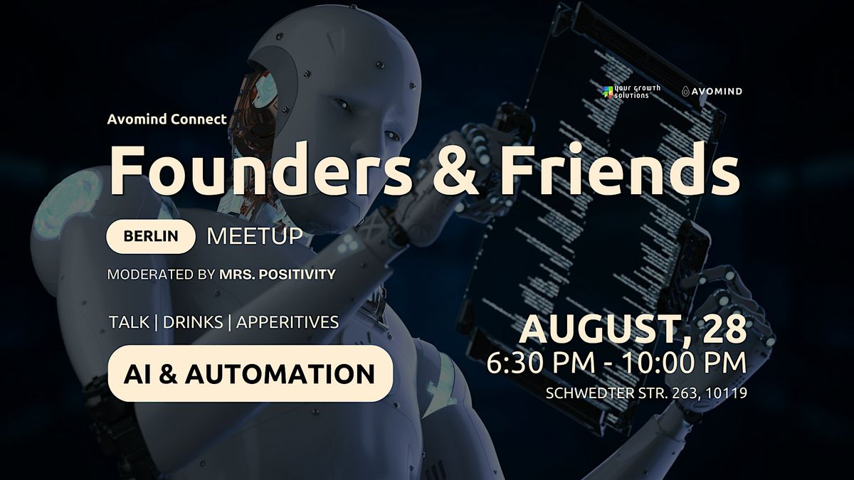 Avomind Connect: Founders & Friends Berlin Meetup #3