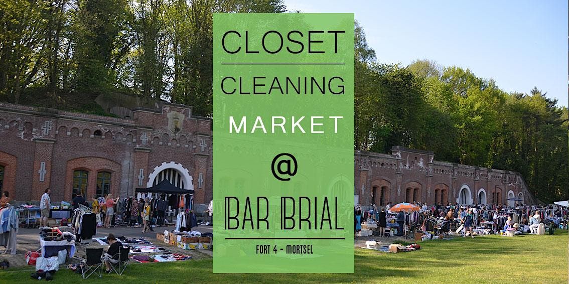 Closet Cleaning Market -  Zondag 16 april 2023 -  Mortsel 'Bar Brial'