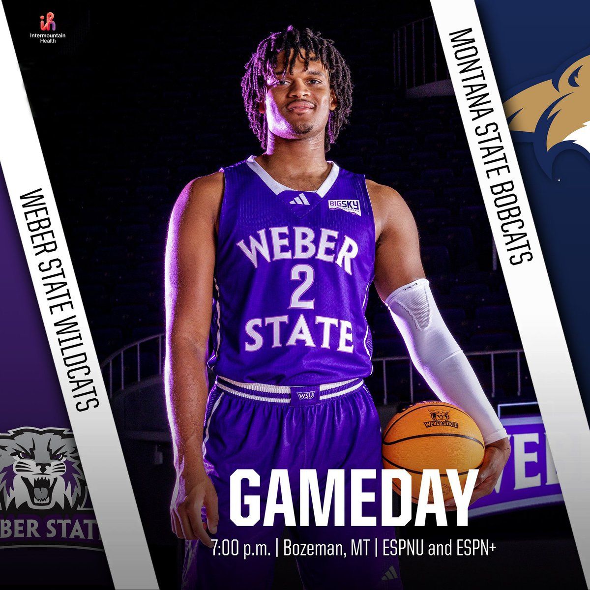 Montana State Bobcats at Weber State Wildcats Womens Basketball