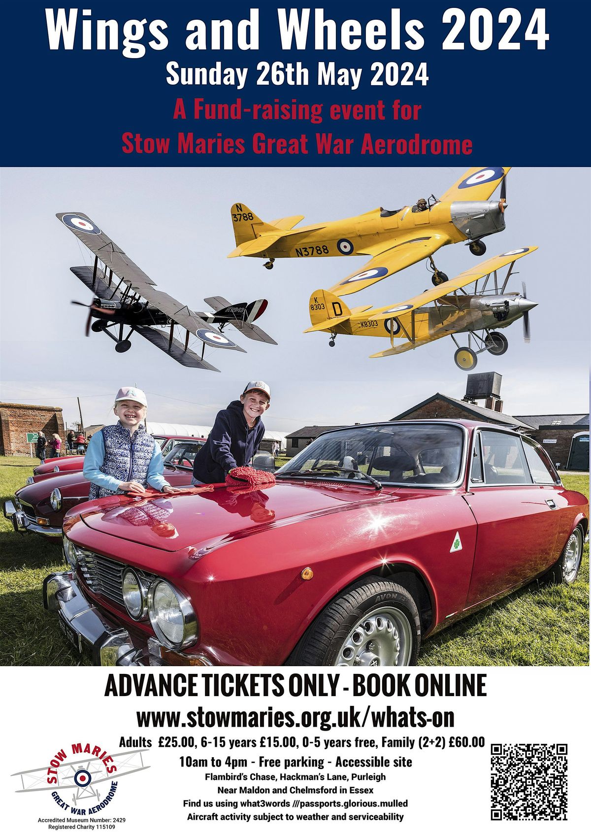 Stow Maries Great War Aerodrome: Wings and Wheels 2025