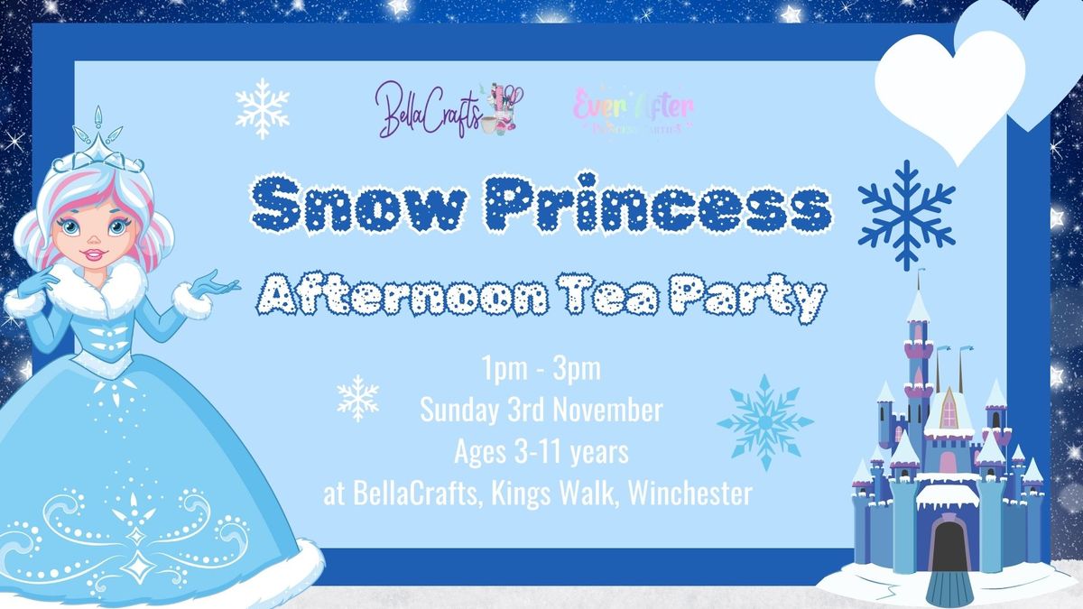 Snow Princess Afternoon Tea Party