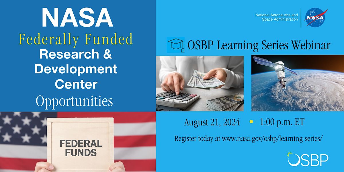 OSBP Learning Series: NASA FFRDC Opportunities