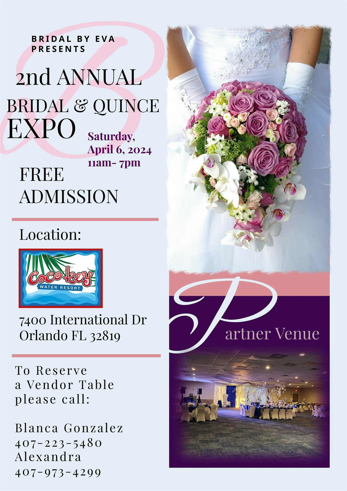 2th Annual Bridal & Quince Expo - Orlando