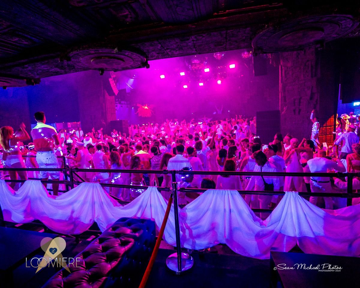 Opulent Temple in L.A.: Sacred Dance "white costume party" at the Mayan