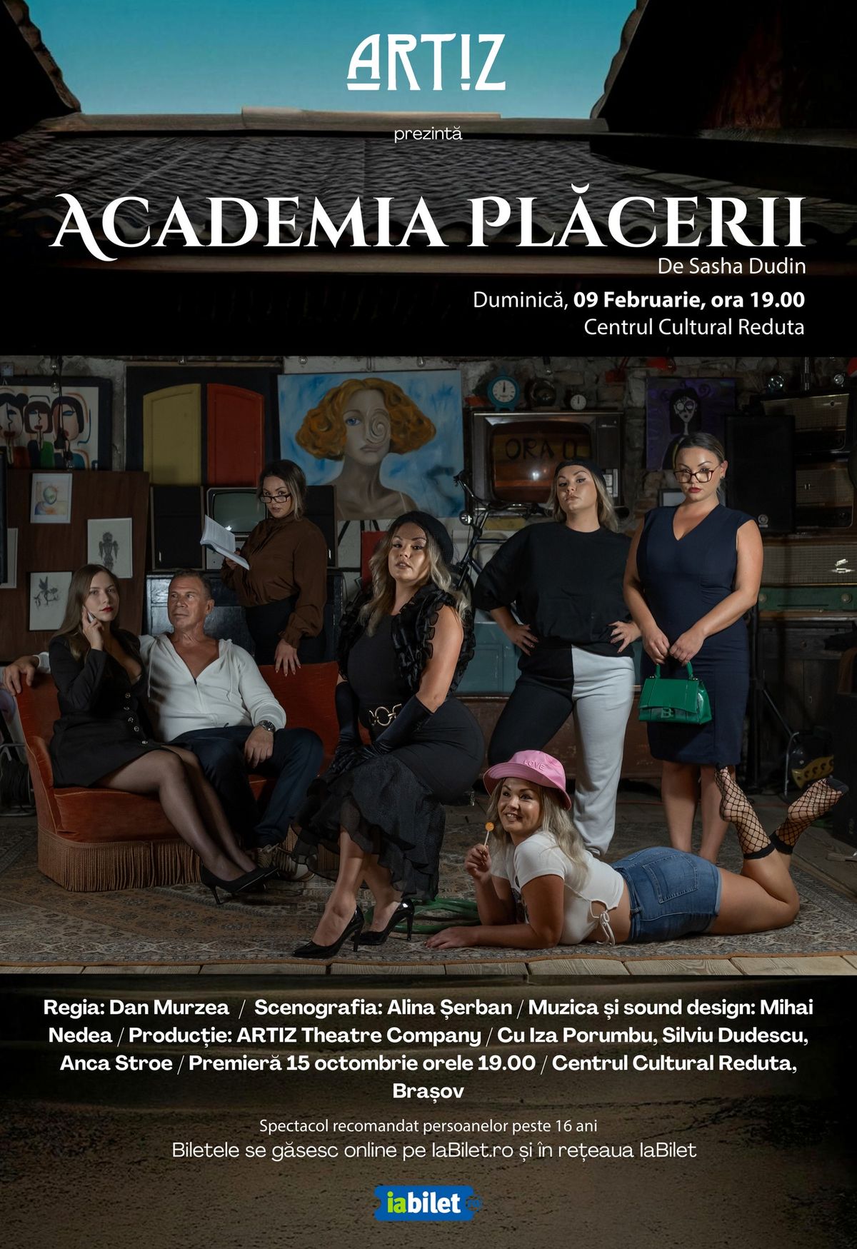 Academia Pl\u0103cerii | 9 FEB | ARTIZ Theatre Company 