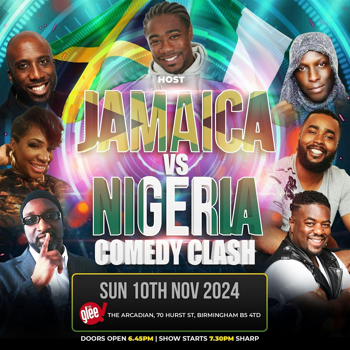 JAMAICA VS NIGERIA COMEDY CLASH - BIRMINGHAM