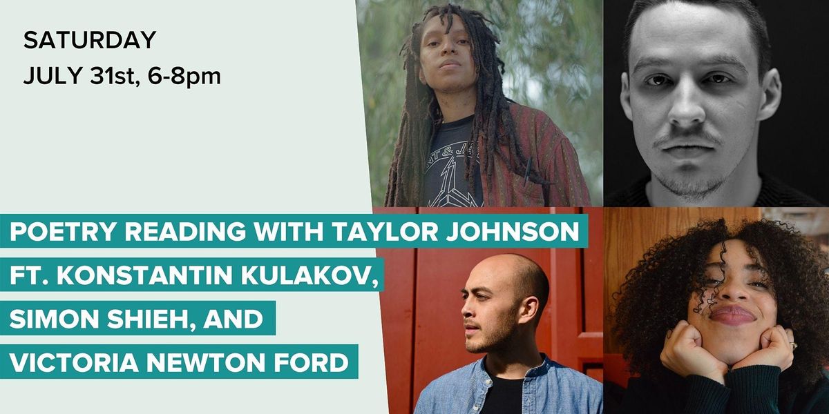 Poetry Reading with Taylor Johnson