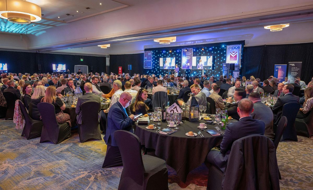 CIOB  in Scotland Awards Lunch 2024