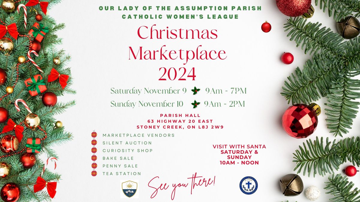 Our Lady of The Assumption Parish CWL Christmas Marketplace