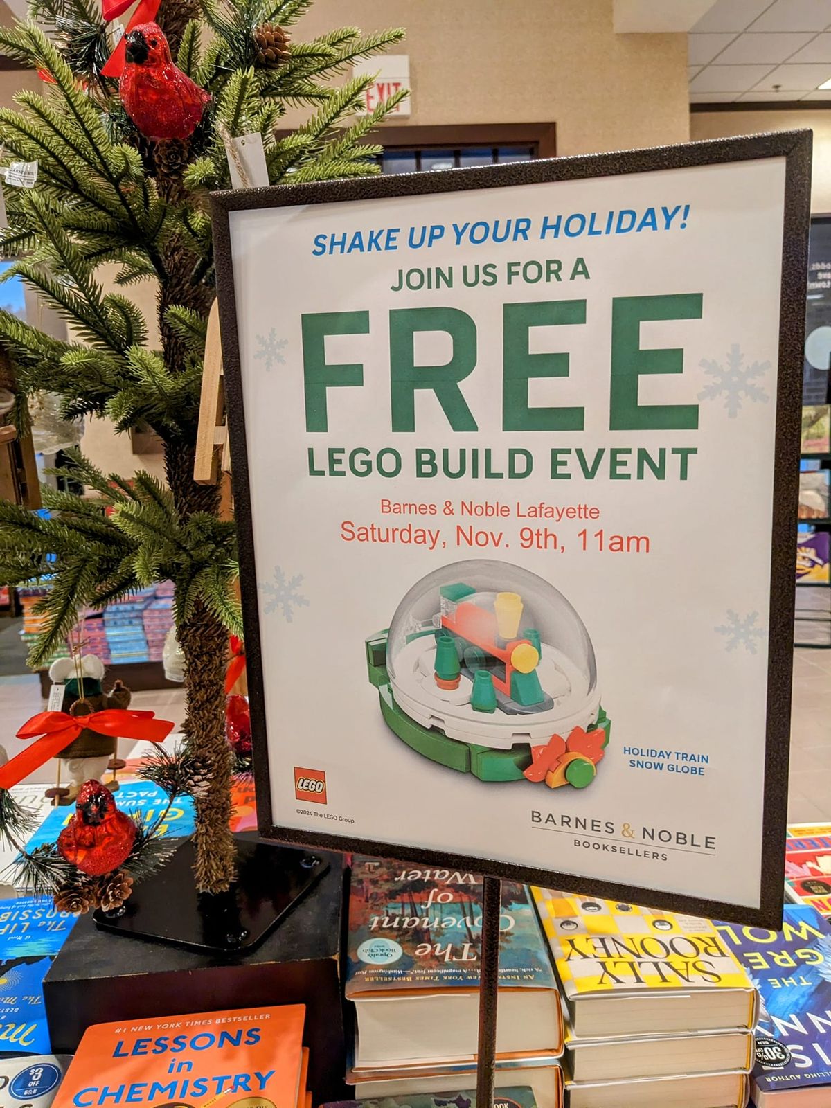 Lego Holiday Build Event