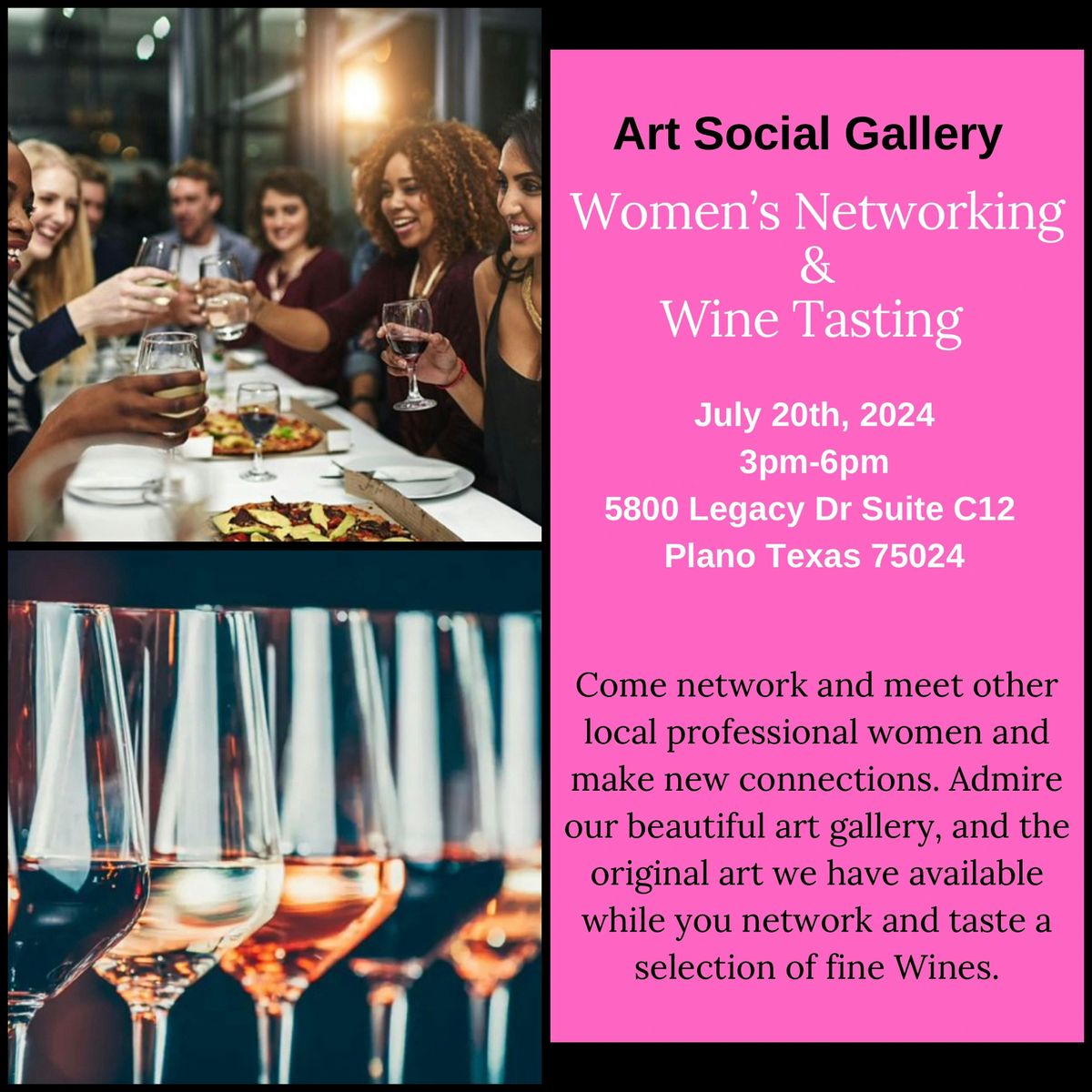 Womens Networking & Wine Tasting