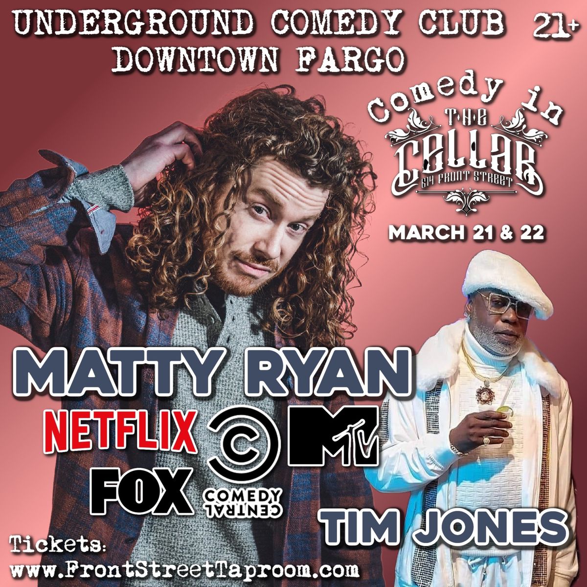 Comedy in the Cellar - Matty Ryan