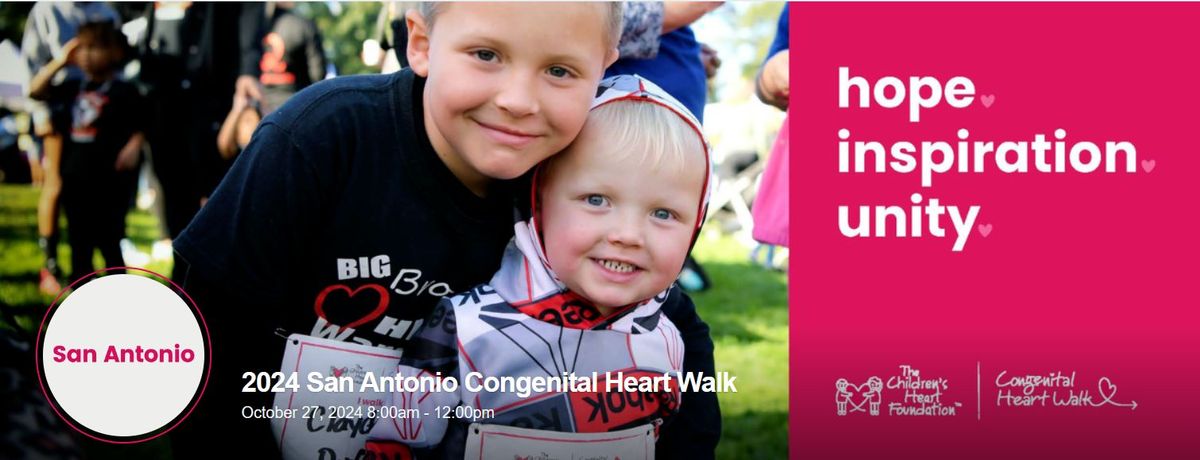 San Antonio Congenital Heart Walk 