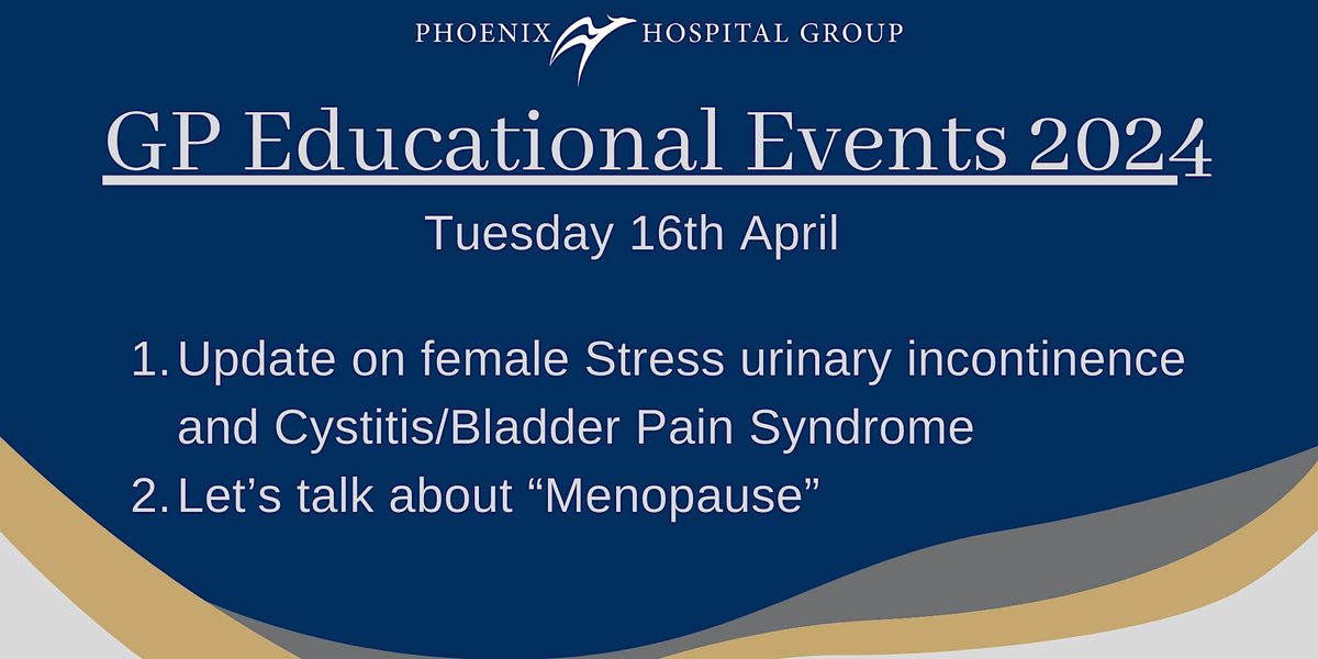 GP Educational Event - Urology and Gynaecology evening
