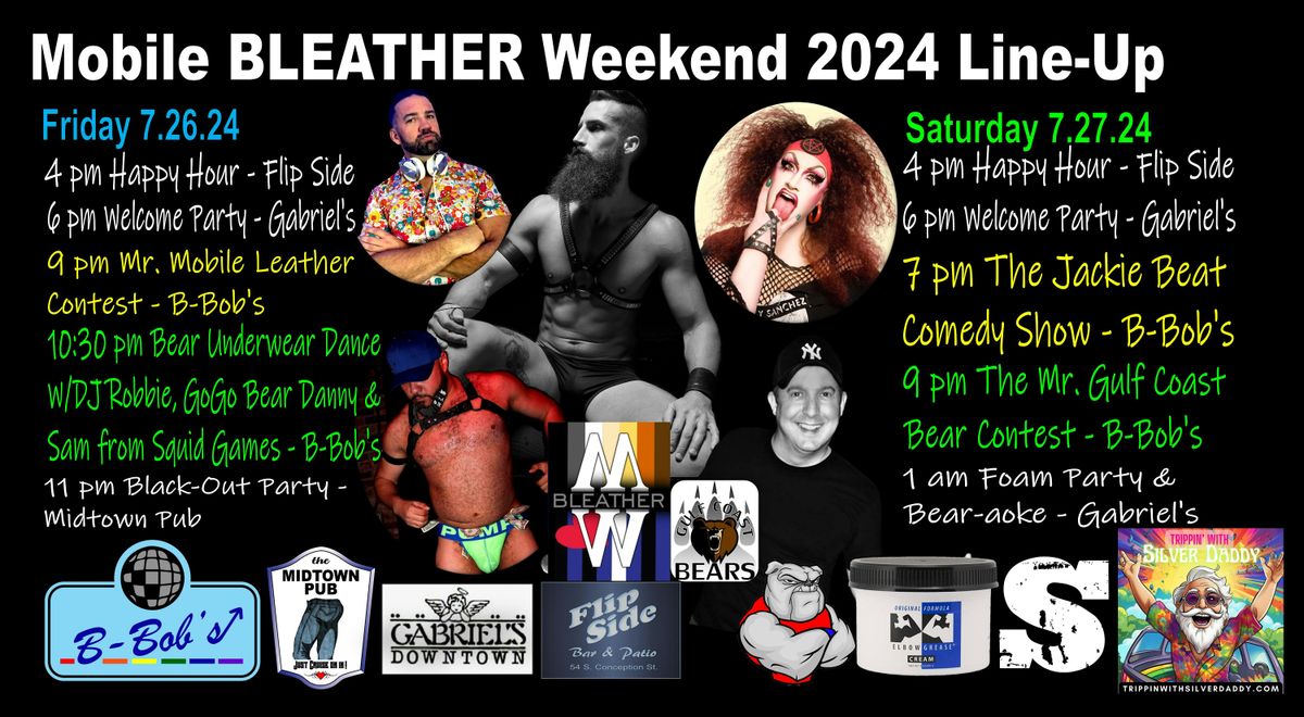 Mobile BLEATHER Weekend 2024 Events