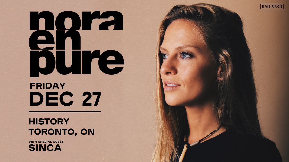 Nora En Pure @ History | December 27th 