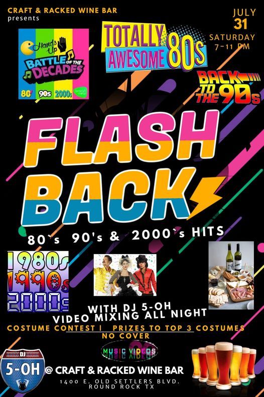 90s flashbacks with DJ 5-oh - W\/ Costume Contest!