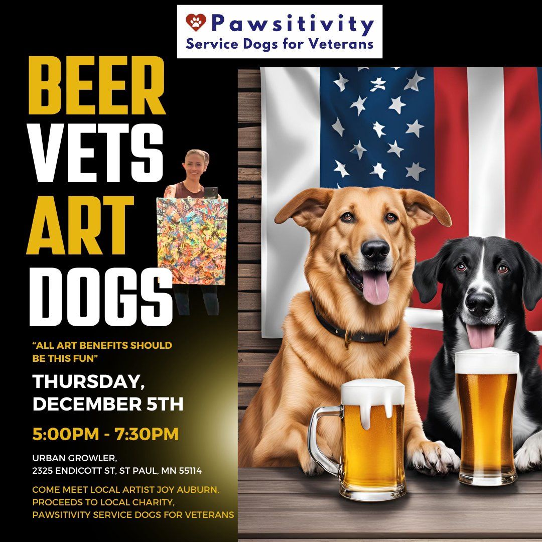 Beer Art Benefit for Veterans