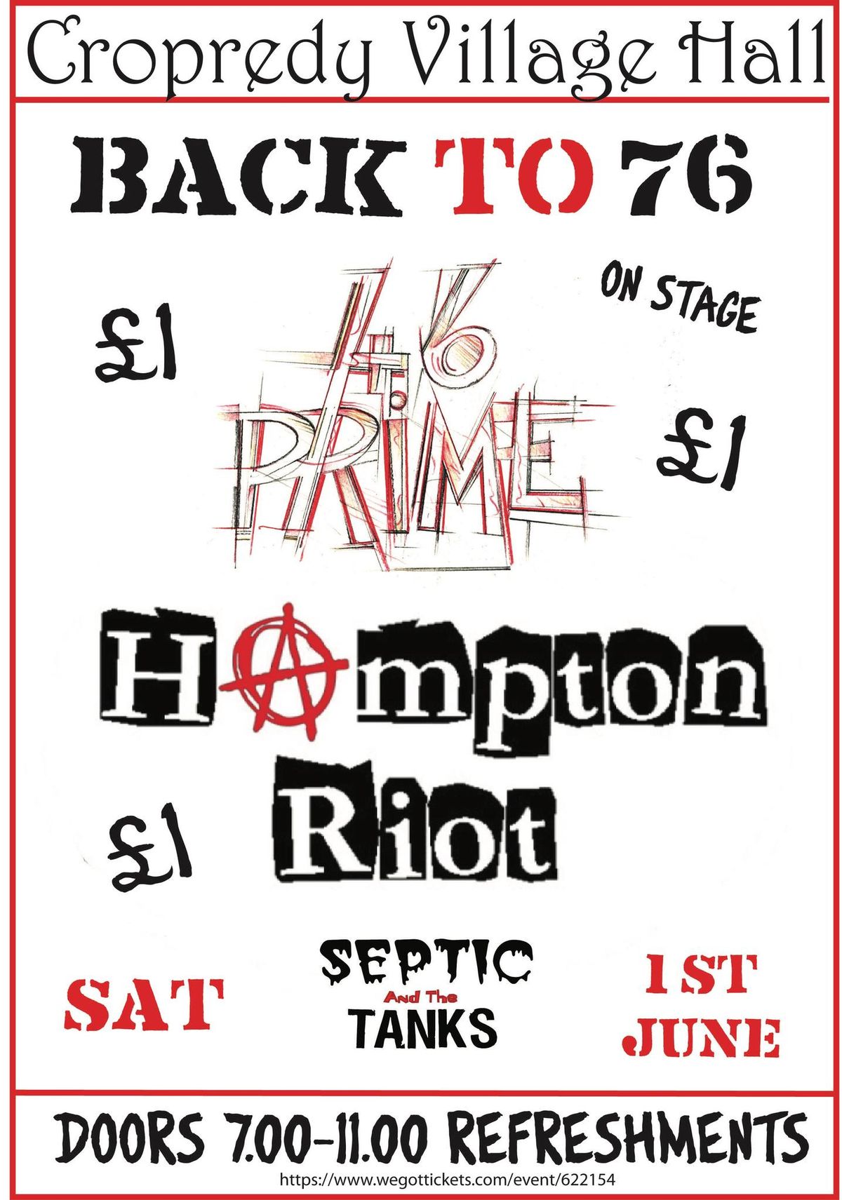 Back to 76\u2019 With Hampton Riot, 46 Prime & Septic and the Tanks