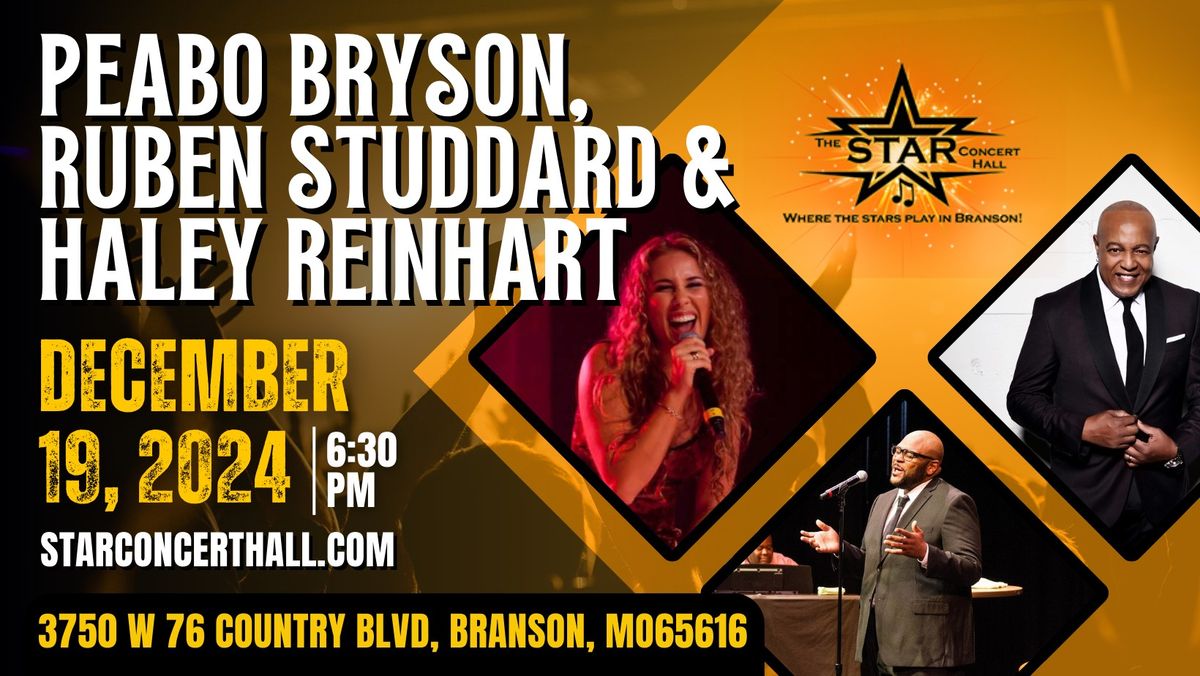 Peabo Bryson, Ruben Studdard & Haley Reinhart Christmas Show