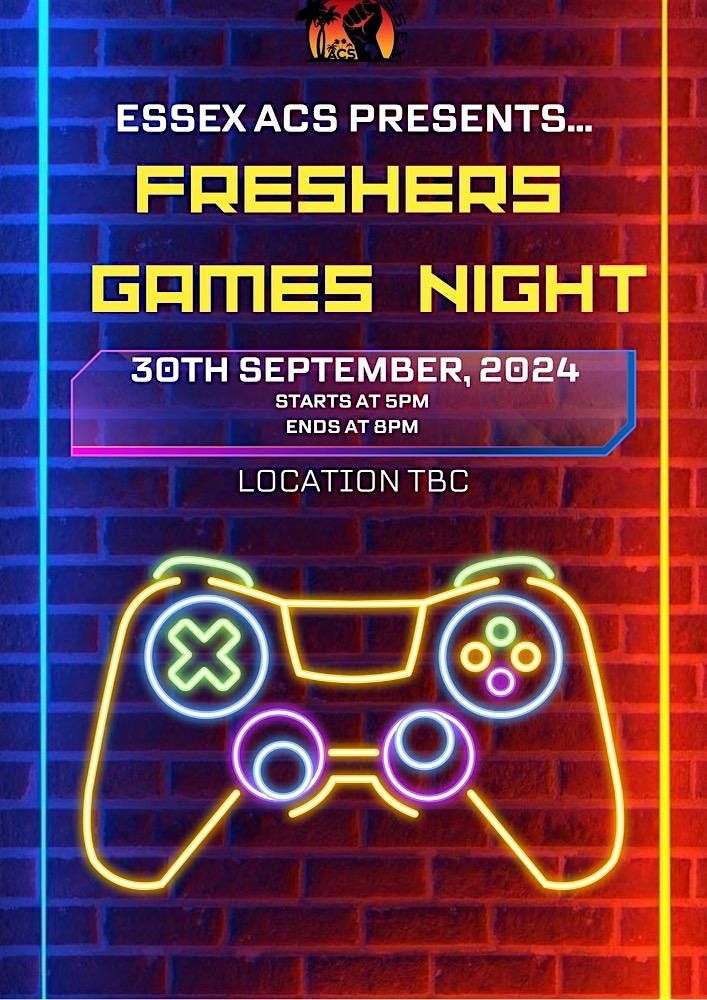 FRESHERS GAMES NIGHT