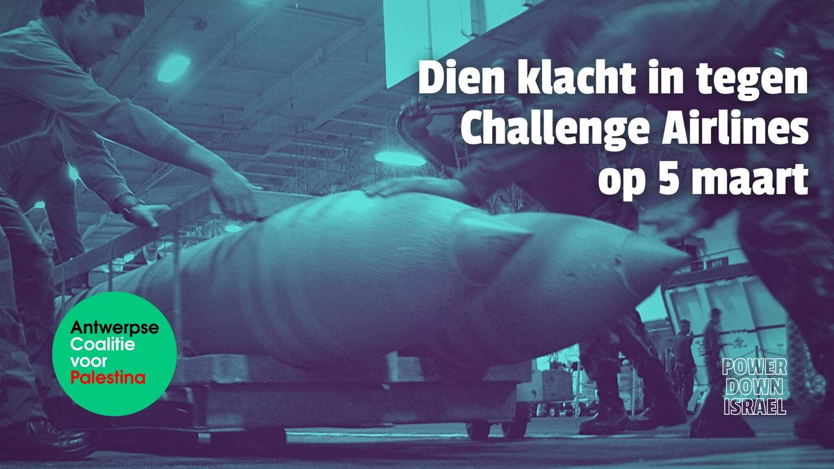 Dien klacht in tegen Challenge Airlines - Antwerpen