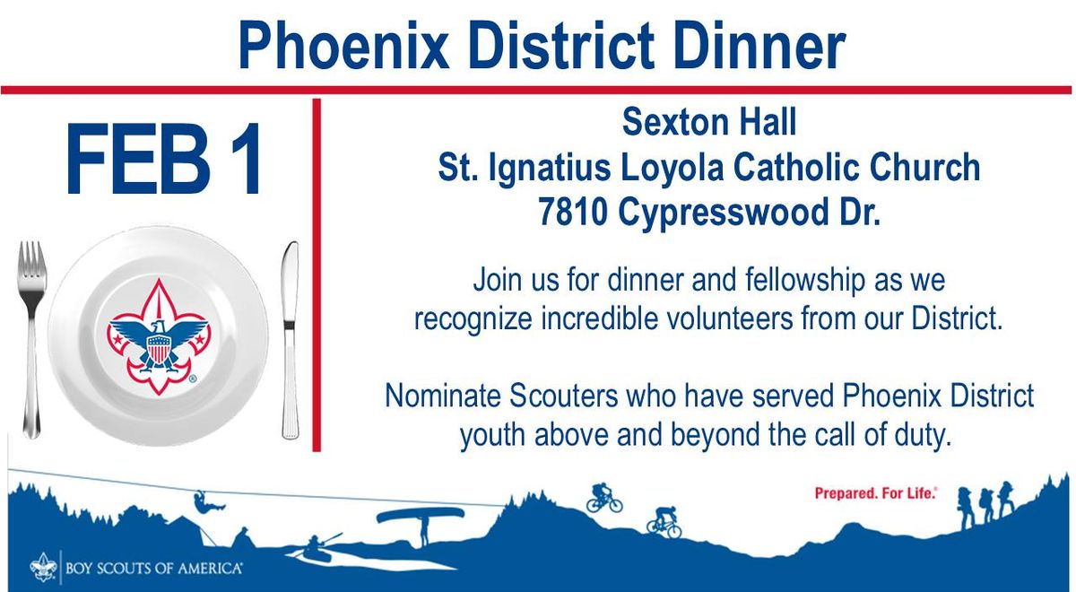 Phoenix District Recognition Dinner