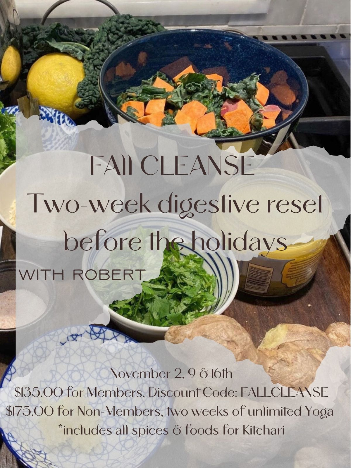 Fall Cleanse ~ Two week digestive reset before the holidays