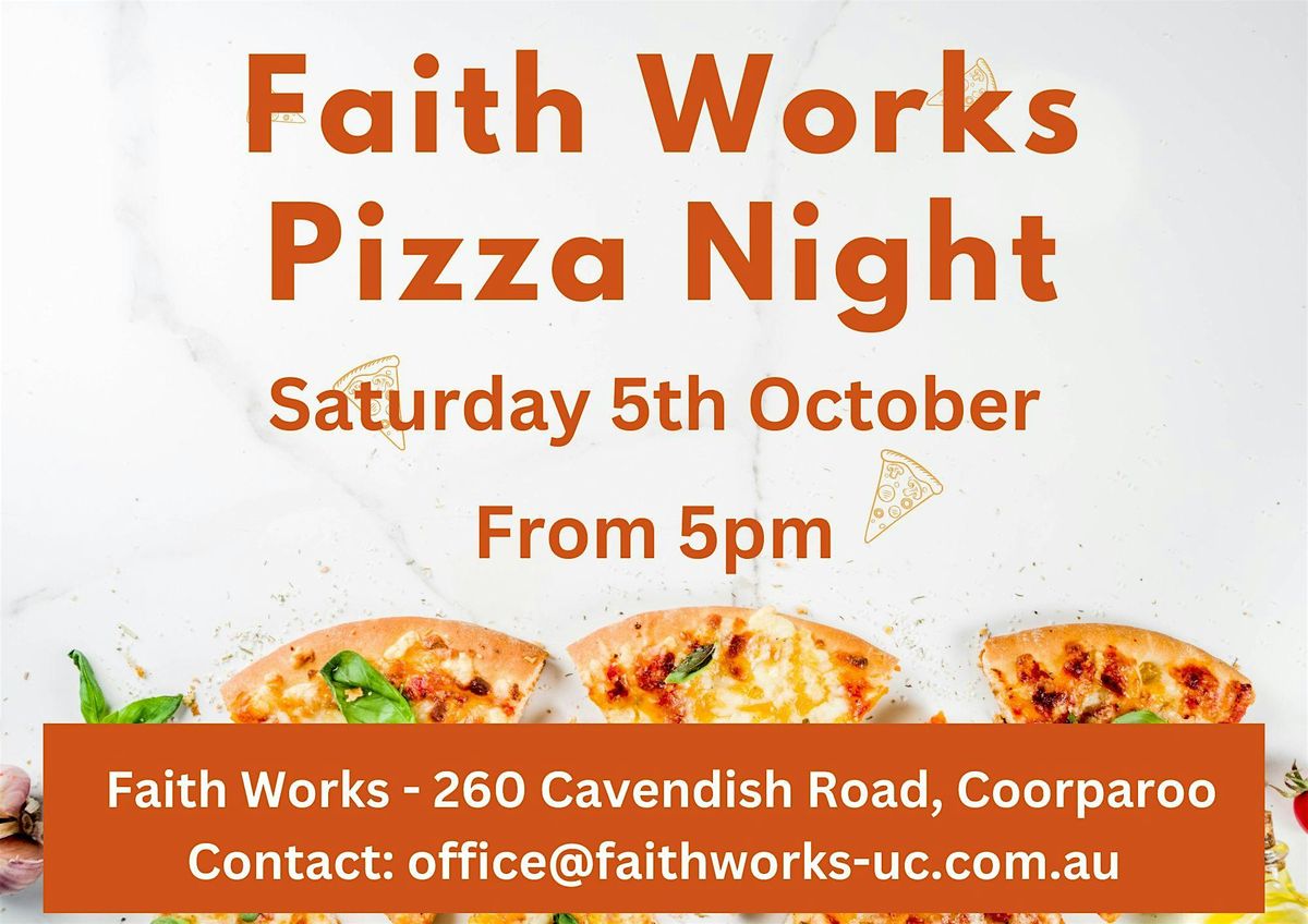 Faith Works Community Gardening and Pizza Night October 2024