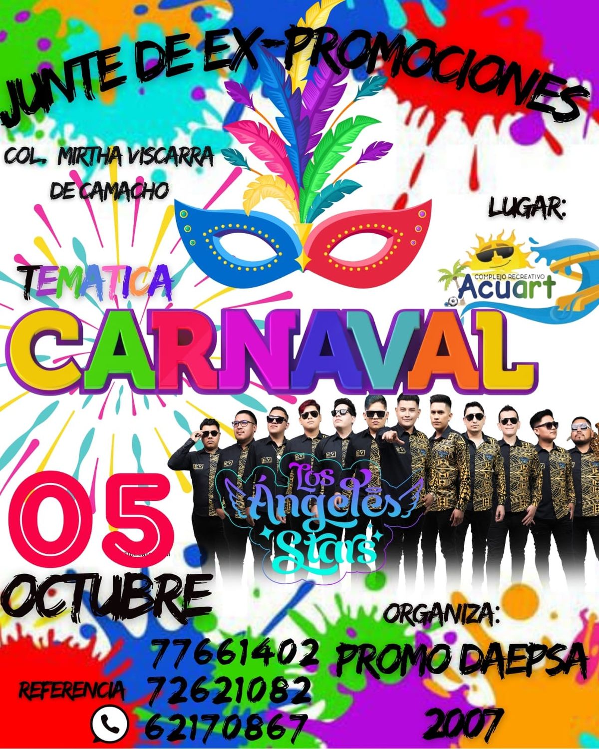 FIESTA CARNAVALERA \ud83c\udf89