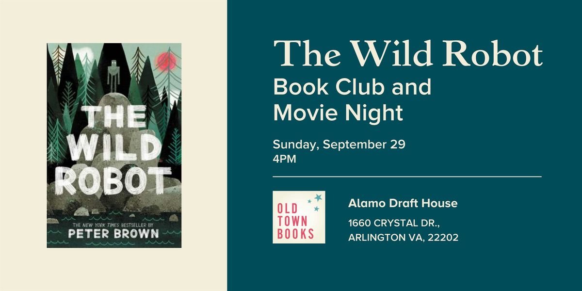 The Wild Robot: Book Club and Movie Night