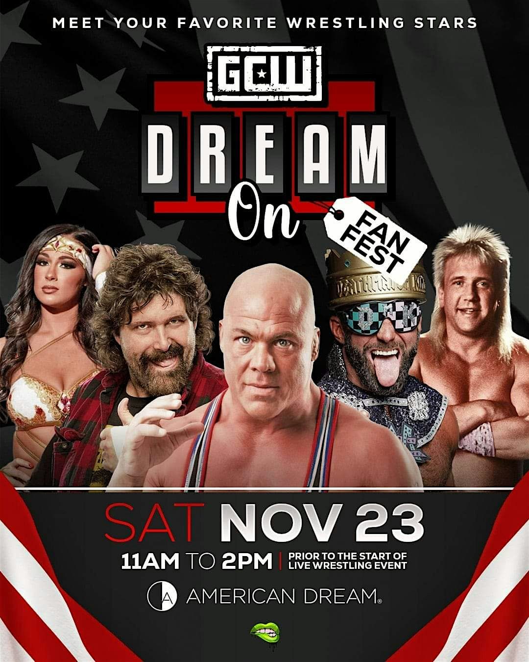 WWE Hall Of Famer Kurt Angle American Dream Mall Game Changer Wrestling