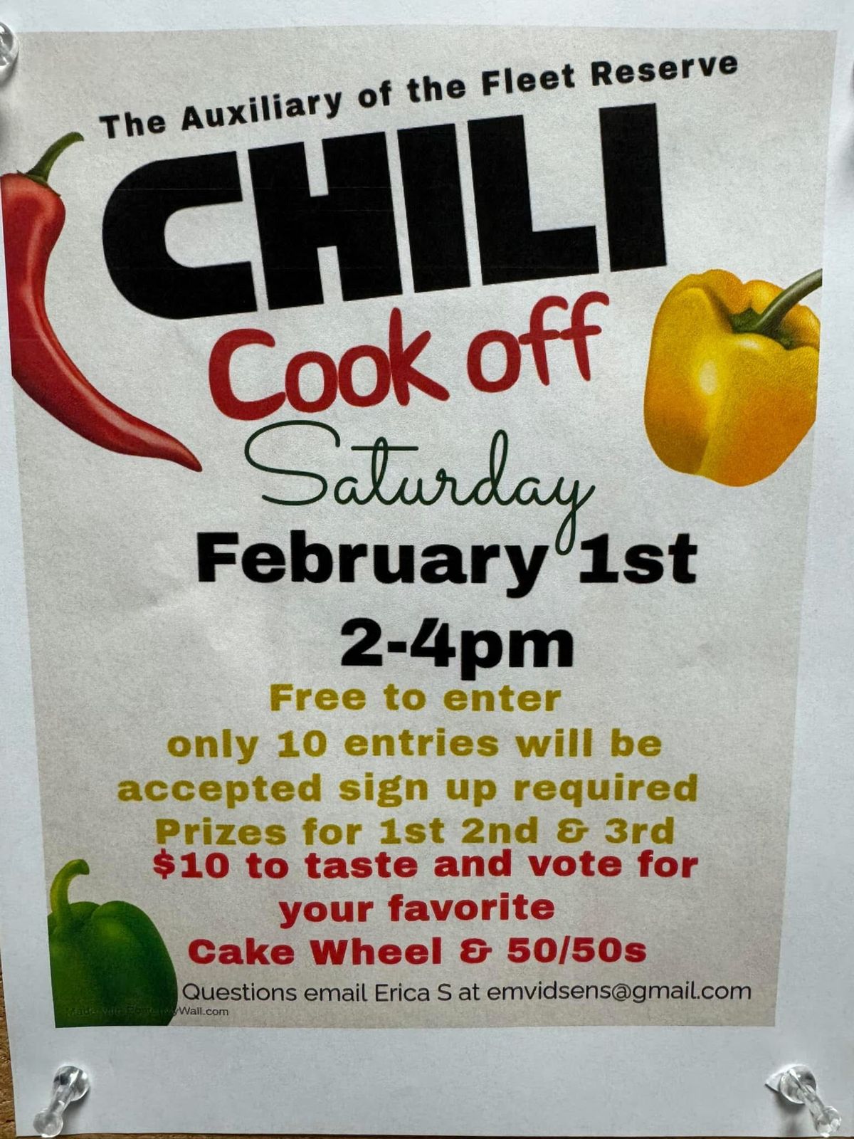 Aux FRA Chili Cook Off