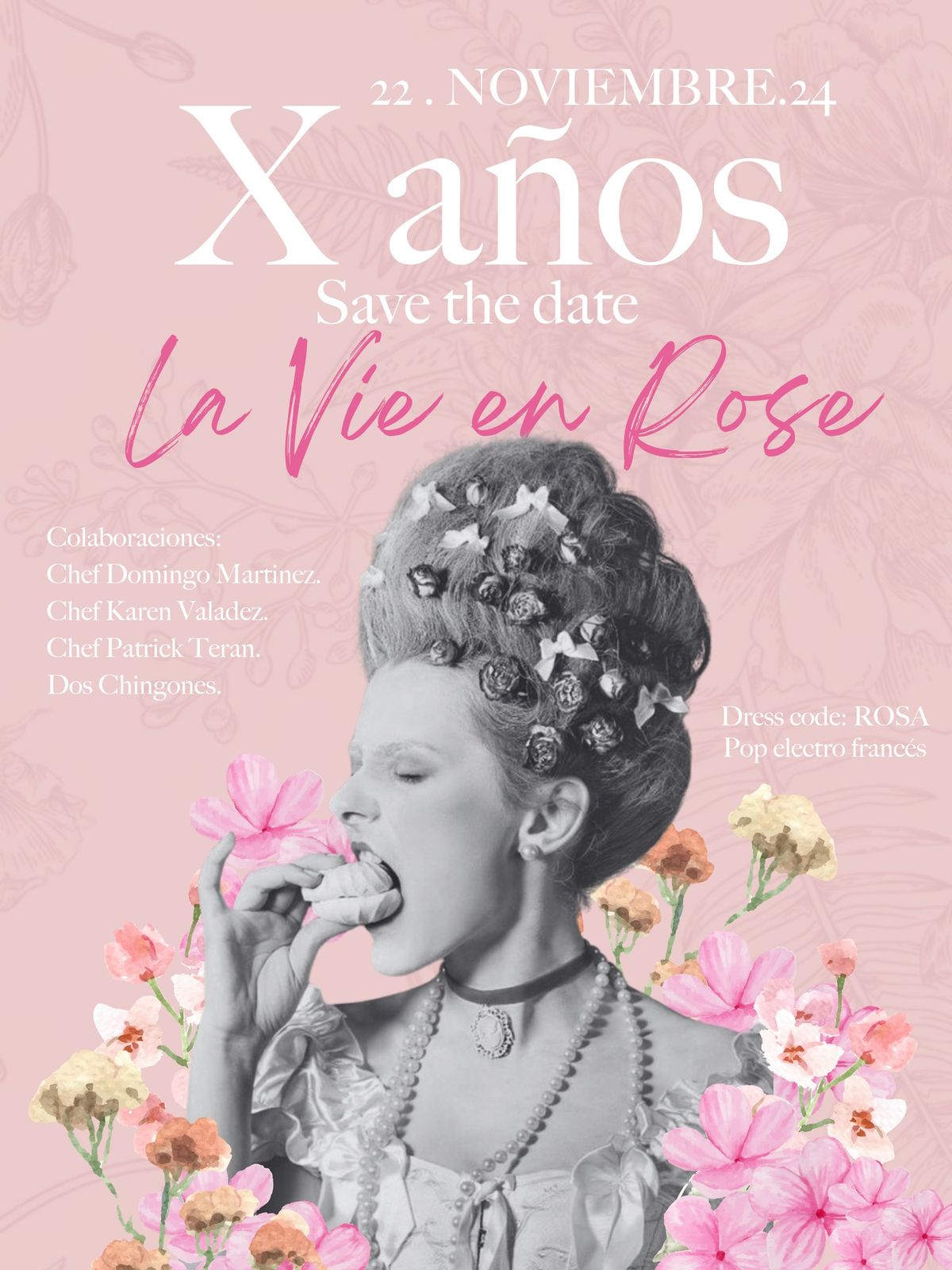 DECIMO ANIVERSARIO DE LA VIE EN ROSE 