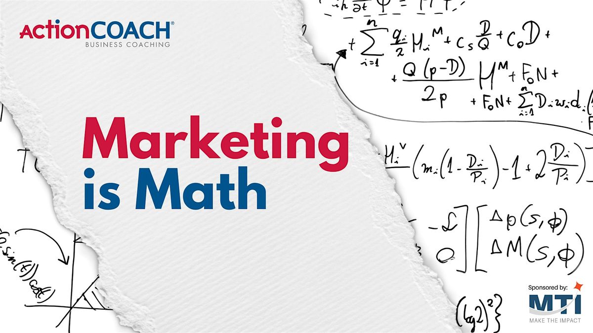 Marketing is Math