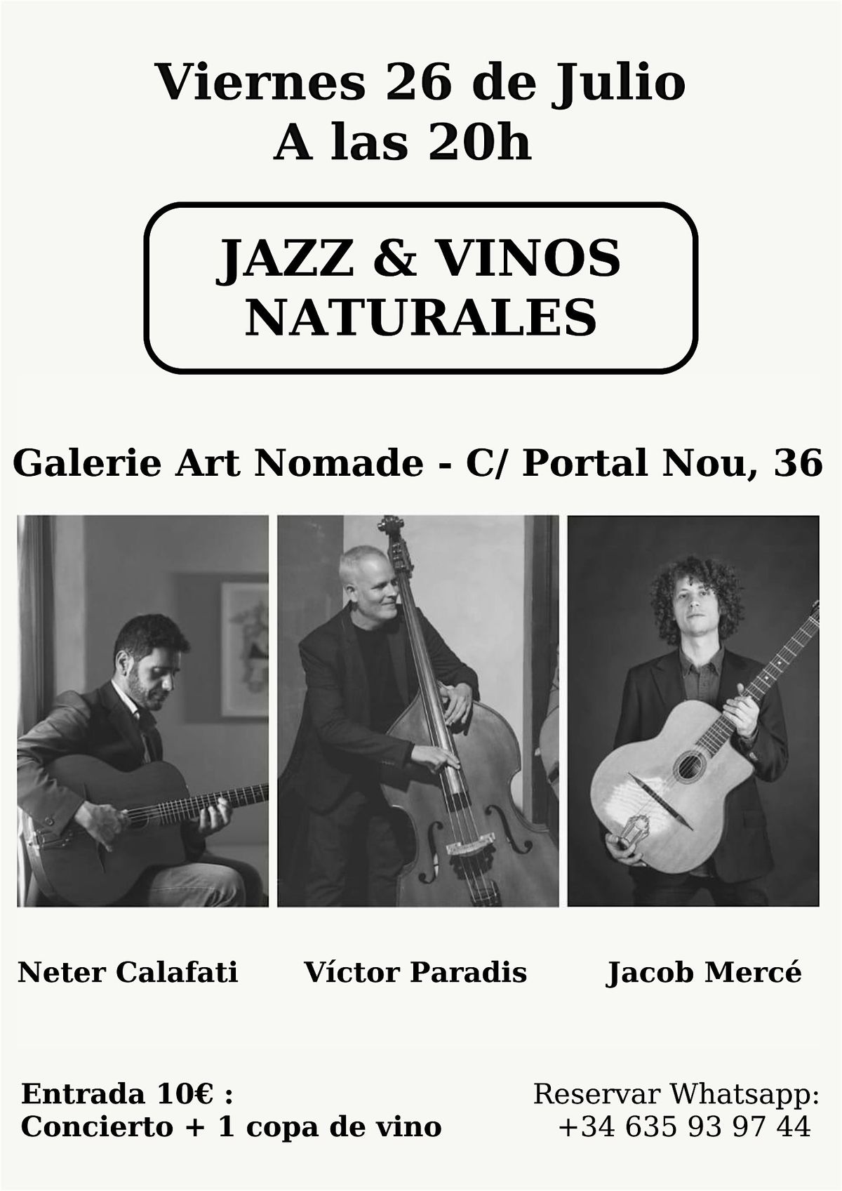 Jazz & vinos naturales