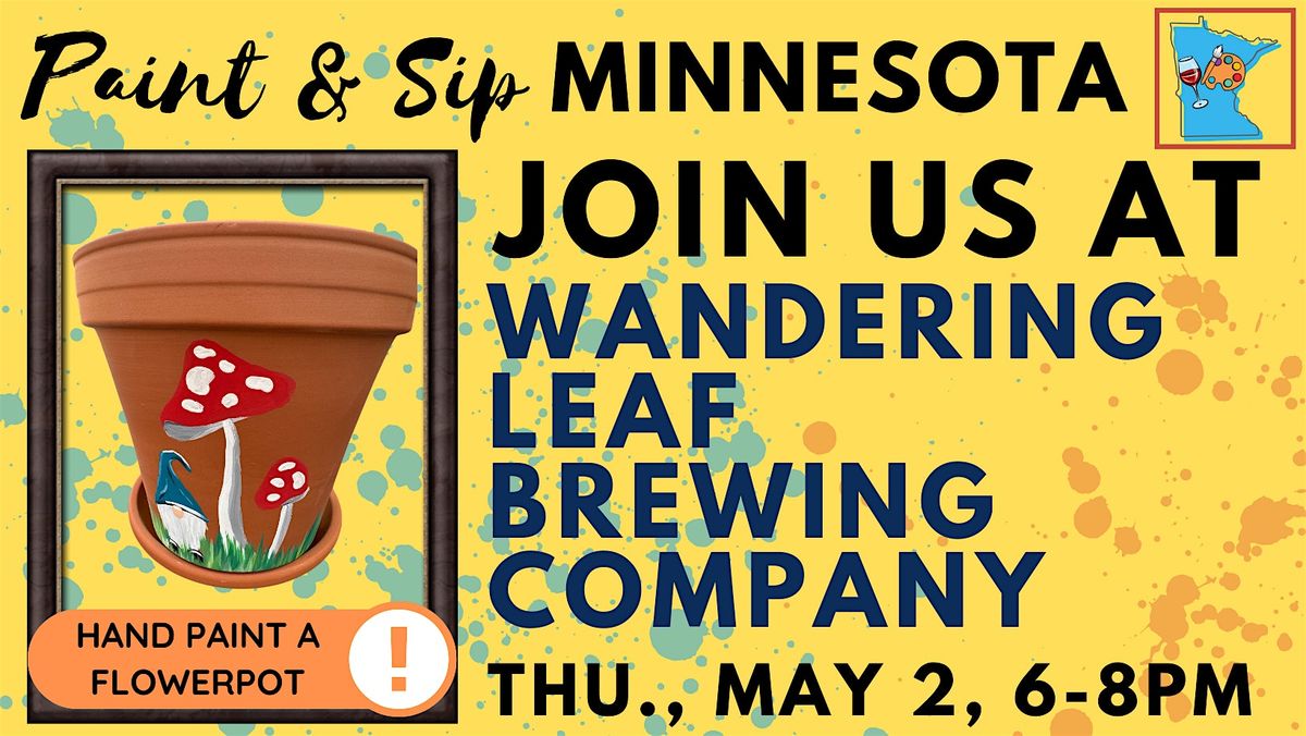 May 2 Paint & Sip at Wandering Leaf Brewing Co.