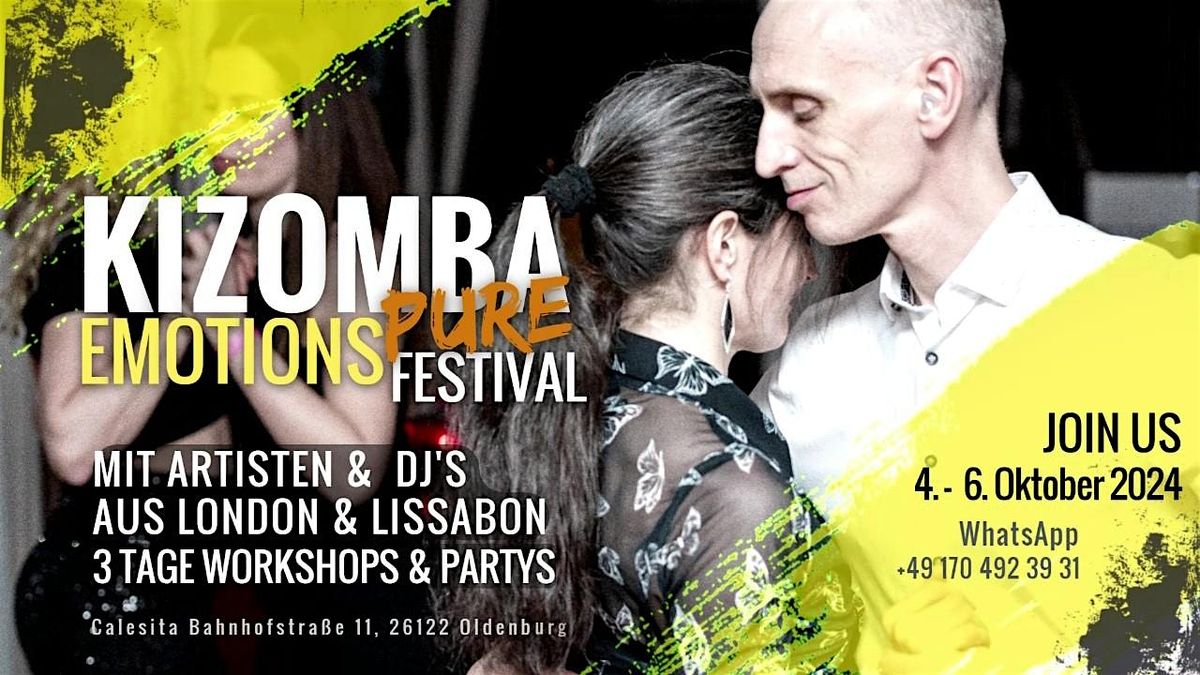 Kizomba Pure Emotions Festival in Oldenburg
