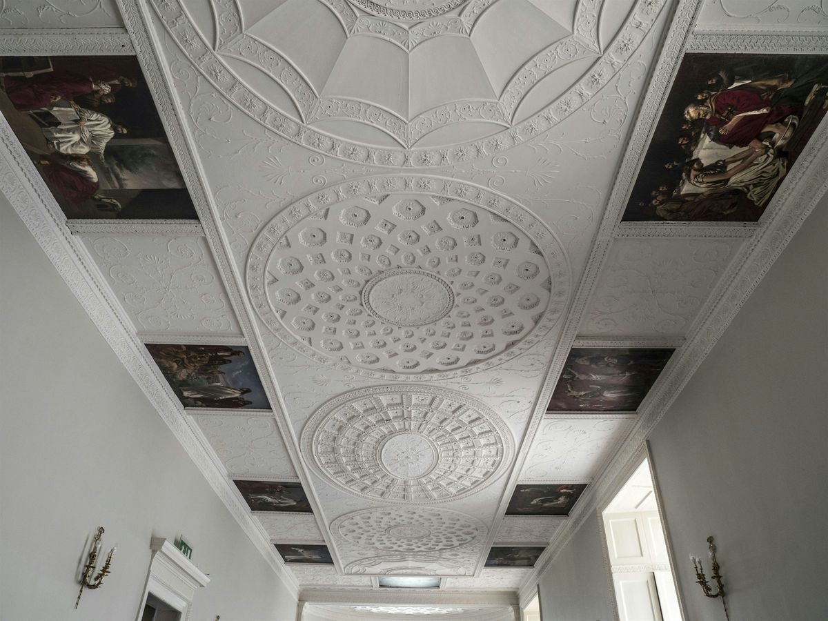 The Kauffman ceiling paintings  at Rathfarnham Castle