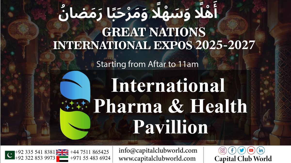 GNI International Pharma & Health Pavilion 2025-2027