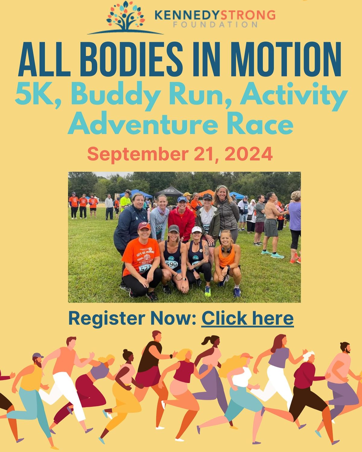 Let's Get Moving 5K, Buddy Run and Activity Adventure Race